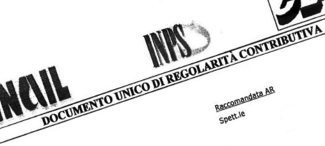 DAL 2 SETTEMBRE RILASCIO DEL DURC ESCLUSIVAMENTE ON-LINE